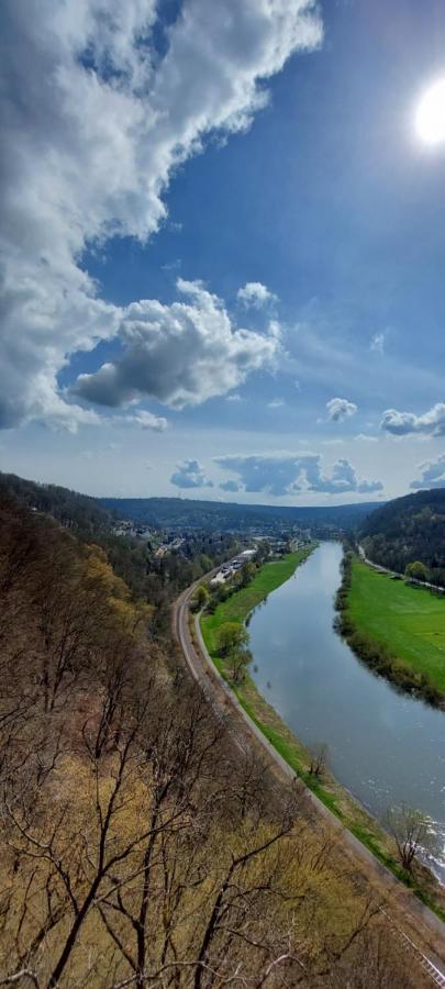 شقة Froschkoenig Mit Teichblick Trendelburg المظهر الخارجي الصورة